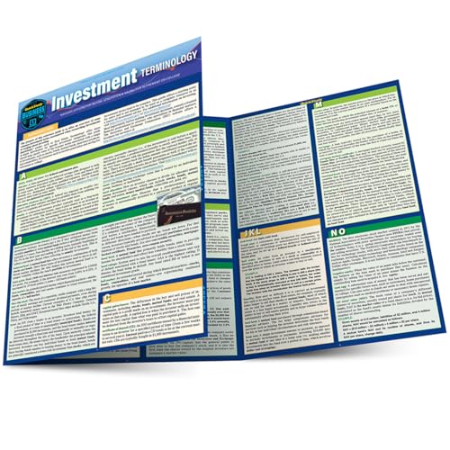 Investment Terminology: A Quickstudy Laminated Reference Guide von Quickstudy Reference Guides