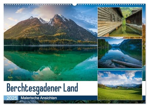Berchtesgadener Land - Malerische Ansichten (Wandkalender 2025 DIN A2 quer), CALVENDO Monatskalender: Die schönsten Ansichten aus dem Berchtesgadener Land von Calvendo