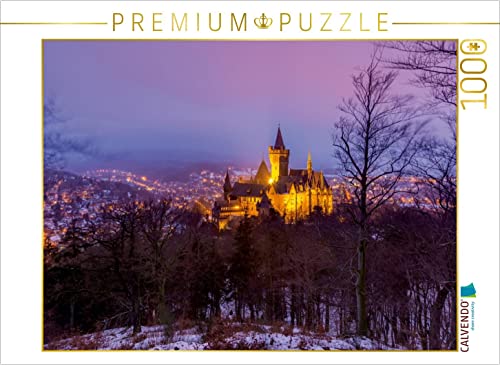CALVENDO Puzzle Schloss in Wernigerode 1000 Teile Lege-Größe 64 x 48 cm Foto-Puzzle Bild von Martin Wasilewski Wasilewski, Martin
