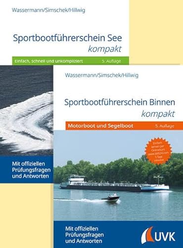 Sportbootführerscheine Binnen und See: Bundle der beiden Bände von UVK