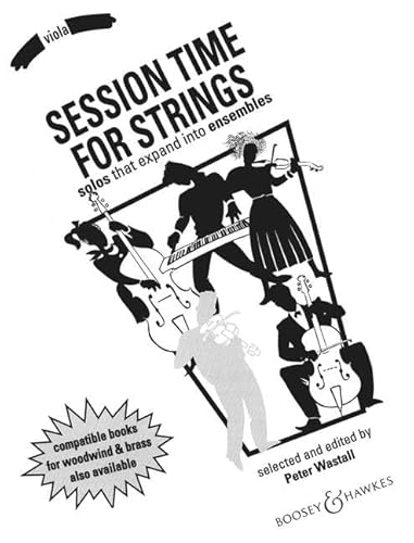 Session Time: Solos that expand into ensembles. Viola (flexibles Streicher-Ensemble) und Klavier ad libitum. Viola.