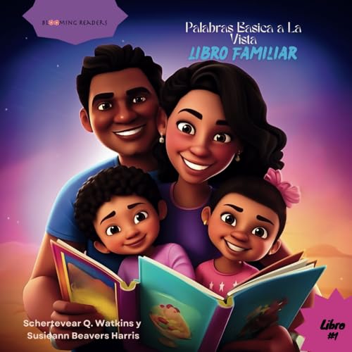 Blooming Readers:Palabras Basica a La Vista Libro Familiar von Baobab Publishing