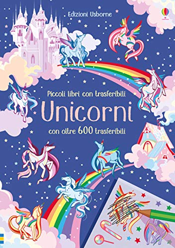 Unicorni. Piccoli libri con adesivi (Piccoli libri con trasferibili) von Usborne Publishing