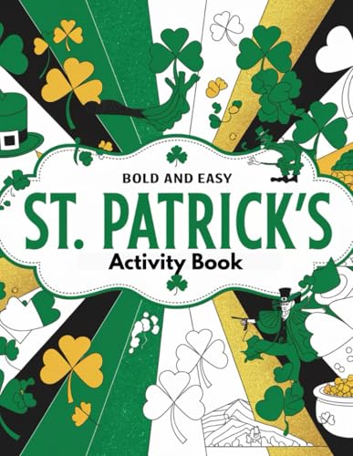 St. Patrick's Day Activity And Coloring Book von Independently published