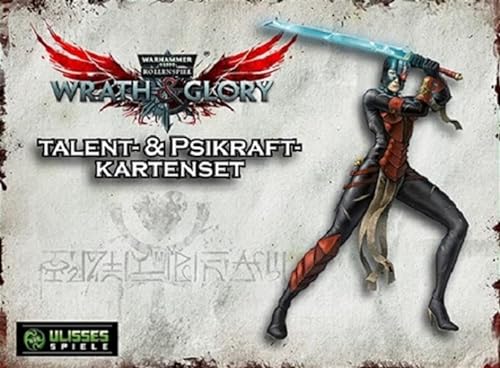 WH40K Wrath & Glory - Talent und Psikraft Kartenset (Wrath and Glory Zubehör)