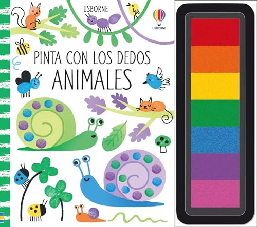 ANIMALE SIGUE CON EL DEDITO (Pinta con los dedos) von Usborne