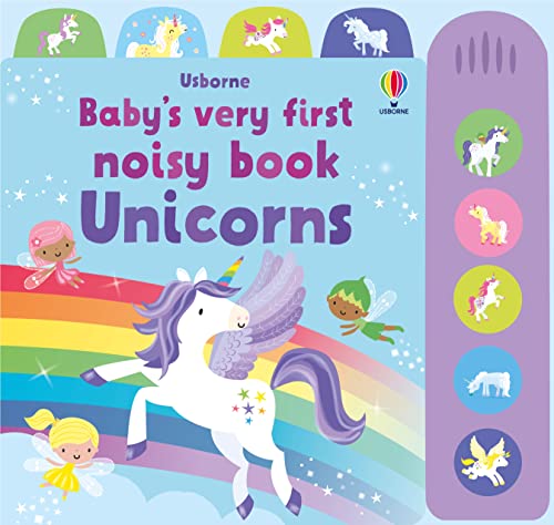 Baby's Very First Noisy Book Unicorns von Usborne