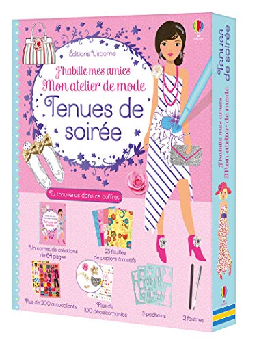 Coffret J'habille mes amies - Mon atelier de mode - Tenues de soirée: Tenues de fête von Usborne