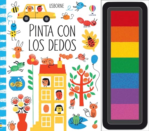 Dibuja con huellas (Pinta con los dedos) von Usborne