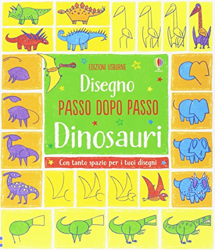 Dinosauri. Disegno passo dopo passo von Usborne Publishing