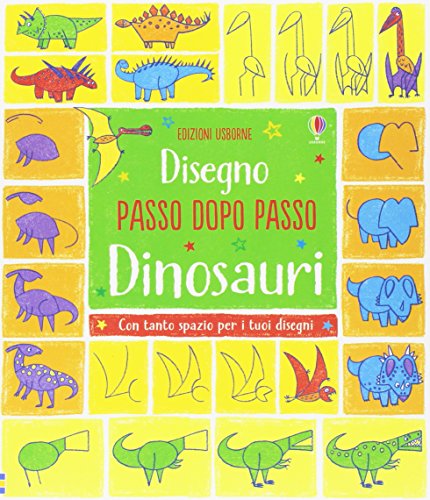 Dinosauri. Disegno passo dopo passo