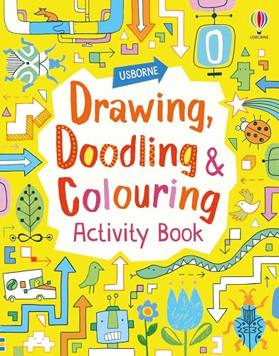 Drawing, Doodling and Coloring Activity Book von Usborne