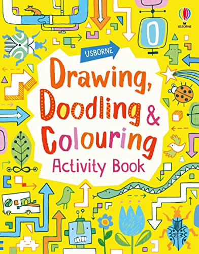 Drawing, Doodling and Colouring Activity Book von Usborne