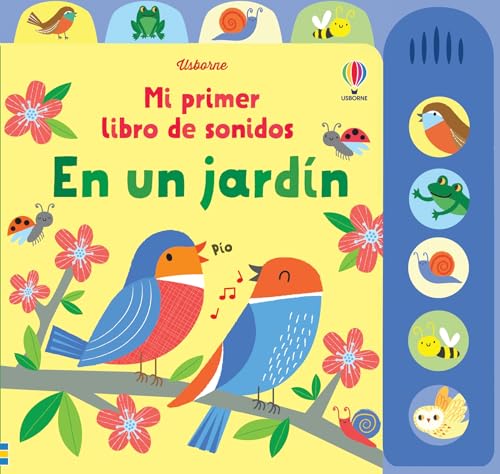 En un jardín (Mi primer libro de sonidos) von Usborne