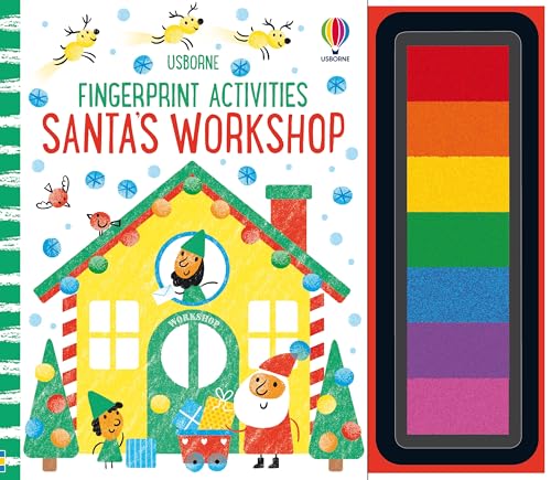 Fingerprint Activities Santa's Workshop von Usborne GB