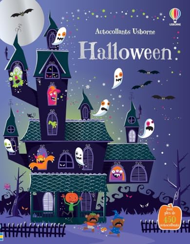 Halloween - Autocollants Usborne: Avec plus de 450 autocollants von USBORNE