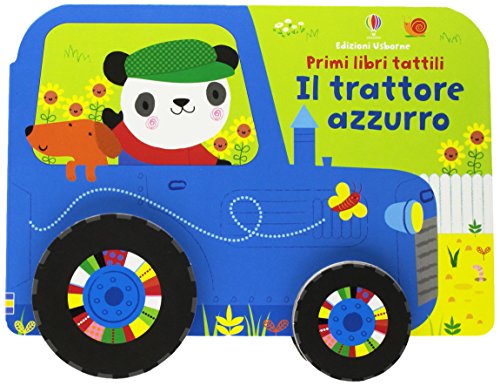 Il trattore azzurro. Primi libri tattili (Primi libri tattili su ruote) von Usborne Publishing