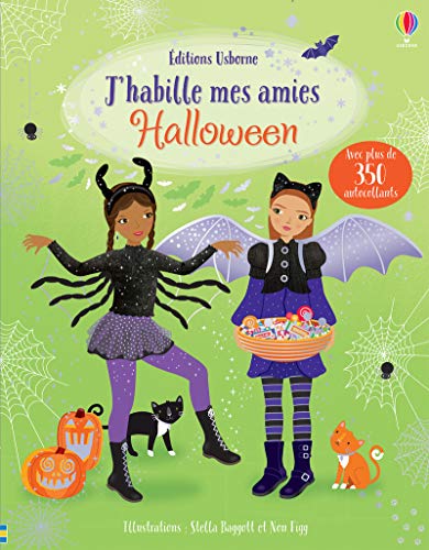 J'habille mes amies - Halloween dès 5 ans: Avec plus de 350 autocollants