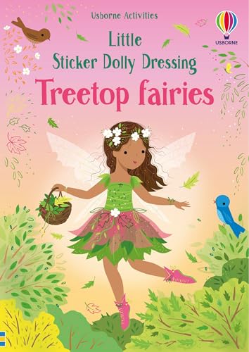 Little Sticker Dolly Dressing Treetop Fairies von Usborne GB