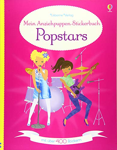 Mein Anziehpuppen-Stickerbuch: Popstars