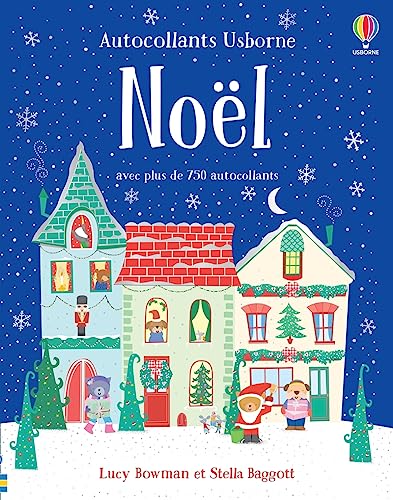 Noël - Autocollants Usborne: Avec plus de 750 autocollants von USBORNE