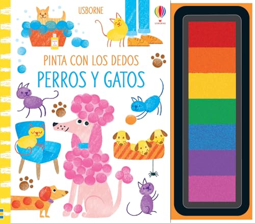 Perros y gatos (Pinta con los dedos) von Usborne