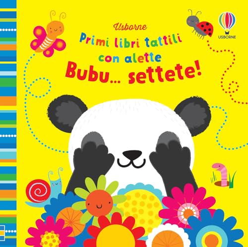 Primi libri tattili con alette Bubu... settete!