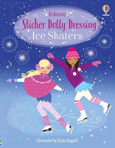 Sticker Dolly Dressing Ice Skaters Sticker Dolly Dressing Ice Skaters