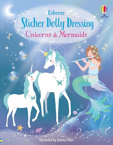Sticker Dolly Dressing Unicorns and Mermaids von Usborne GB