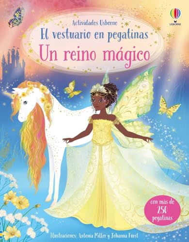 Un reino mágico (El vestuario en pegatinas) von Ediciones Usborne