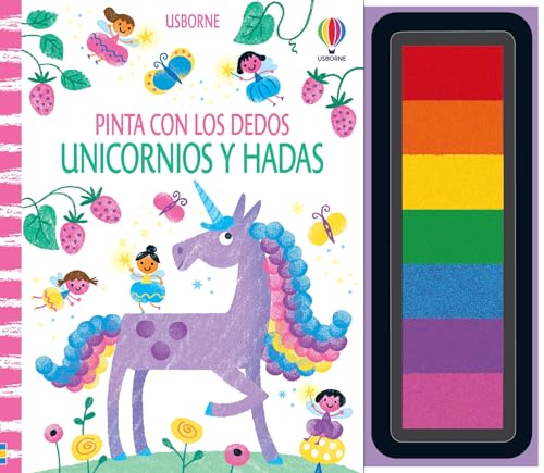 Unicornios y hadas (Pinta con los dedos) von Usborne