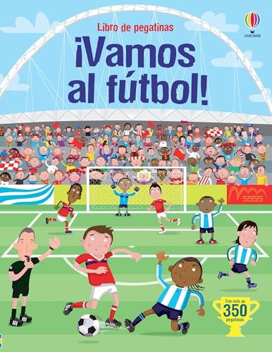 ¡Vamos al fútbol! (Pegatinas para todos) von Ediciones Usborne