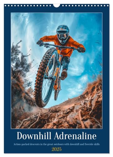 Downhill Adrenaline (Wandkalender 2025 DIN A3 hoch), CALVENDO Monatskalender von CALVENDO