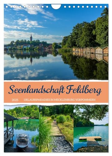 Seenlandschaft Feldberg (Wandkalender 2025 DIN A4 hoch), CALVENDO Monatskalender von CALVENDO