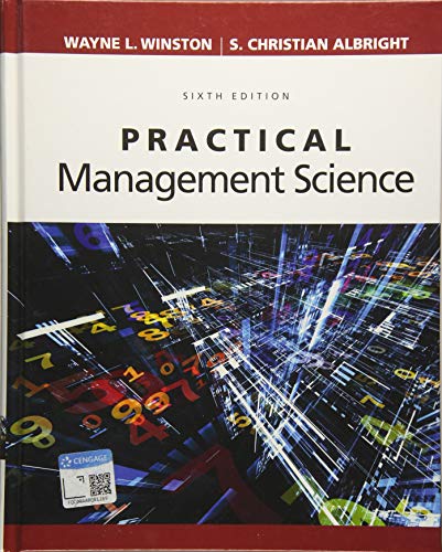 Practical Management Science (Mindtap for Communication Studies) Practical Management Science (Mindtap for Communication Studies)