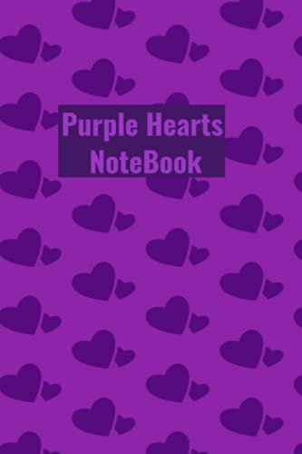 Purple Hearts Notebook von Independently published