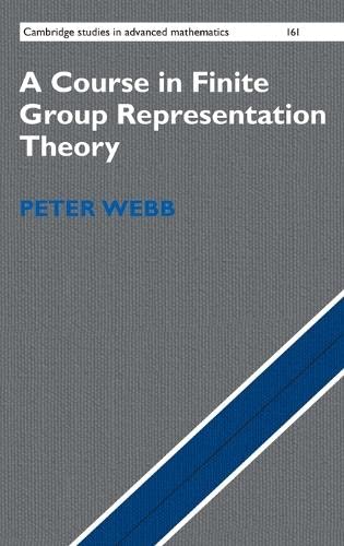 A Course in Finite Group Representation Theory (Cambridge Studies in Advanced Mathematics, Band 161) von Cambridge University Press