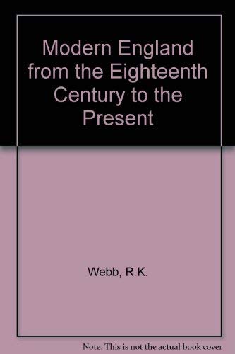 Modern England from the Eighteenth Century to the Present von Allen & Unwin
