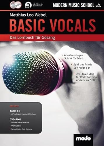 BASIC VOCALS: Das Lernbuch für Gesang