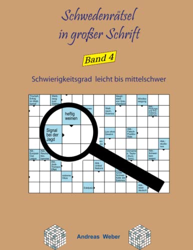 Schwedenrätsel in großer Schrift Band 4: Schwierigkeitsgrad einfach bis mittelschwer von Independently published