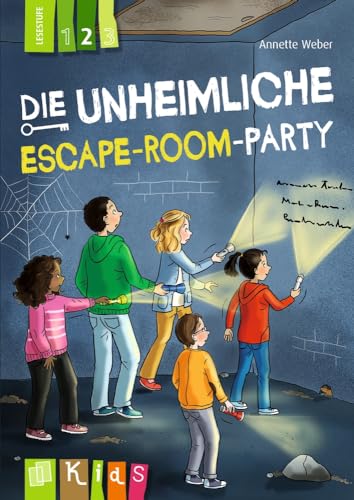 Die unheimliche Escape-Room-Party – Lesestufe 2: Differenzierte Lektüre mit spannenden Rätseln für Klasse 3/4 (KidS - Klassenlektüre in drei Stufen) von Verlag an der Ruhr