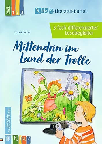 Mittendrin im Land der Trolle: 3-fach differenzierter Lesebegleiter (KidS – Literatur-Kartei)