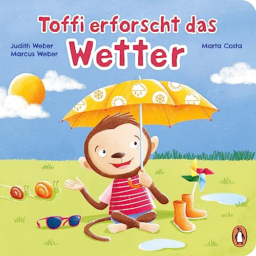Toffi erforscht das Wetter: Pappbilderbuch für Kinder ab 2 Jahren (Die Babyleicht-erklärt-Reihe, Band 5) von PENGUIN VERLAG