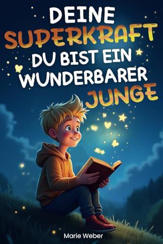 Deine Superkraft: Du bist ein wunderbarer Junge: Farbenfrohe Geschichten, Affirmationen und kleine Übungen für Mut, Selbstvertrauen und Reflexion im Alltag; ideales Geschenk für Jungen ab 7 Jahren