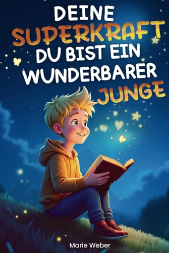 Deine Superkraft: Du bist ein wunderbarer Junge: Farbenfrohe Geschichten, Affirmationen und kleine Übungen für Mut, Selbstvertrauen und Reflexion im Alltag; ideales Geschenk für Jungen ab 7 Jahren