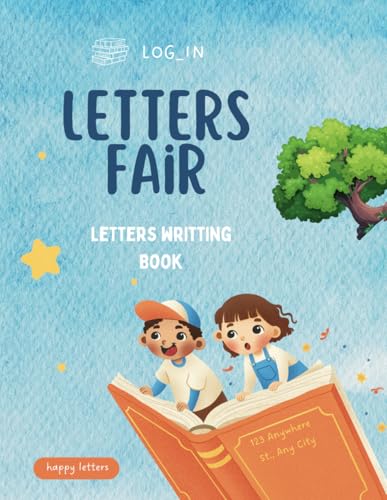 Letters Fair: Happy Letters Log_In Writting Letters Writting Book Letters Fair: Happy Letters Log_In Writting Letters Writting Book von Independently published