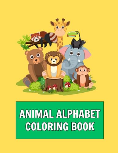 Animal Alphabet Coloring Book Animal Alphabet Coloring Book von Independently published