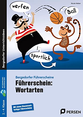 Führerschein: Wortarten: 2.-4. Klasse (Bergedorfer® Führerscheine)