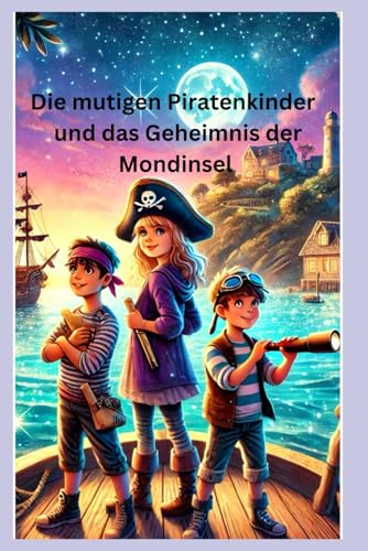 Die mutigen Piratenkinder und das Geheimnis der Mondinsel: Kinderbuch Die mutigen Piratenkinder und das Geheimnis der Mondinsel: Kinderbuch von Independently published