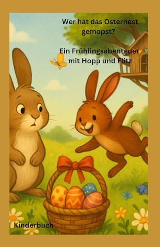 Wer hat das Osternest gemopst? Ein Frühlingsabenteuer mit Hopp und Flitz: Kinderbuch Wer hat das Osternest gemopst? Ein Frühlingsabenteuer mit Hopp und Flitz: Kinderbuch von Independently published